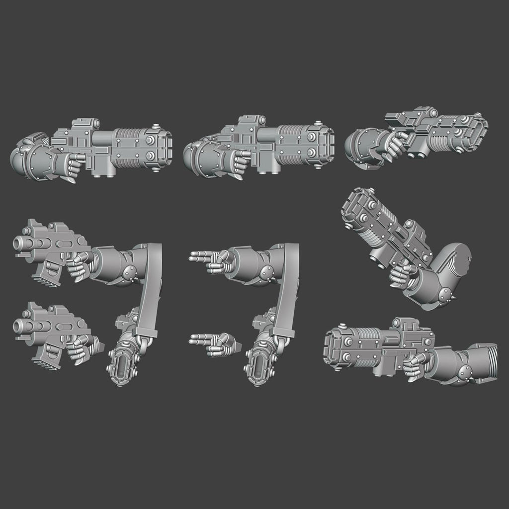 Gen 3 - Deflag shields and arms