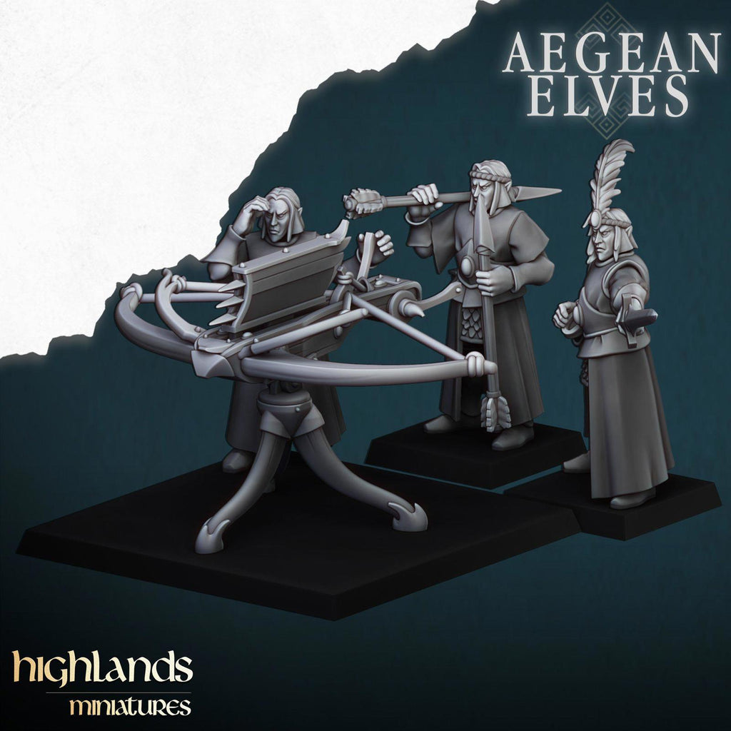Aegean Elf Ballista - Highlands miniatures
