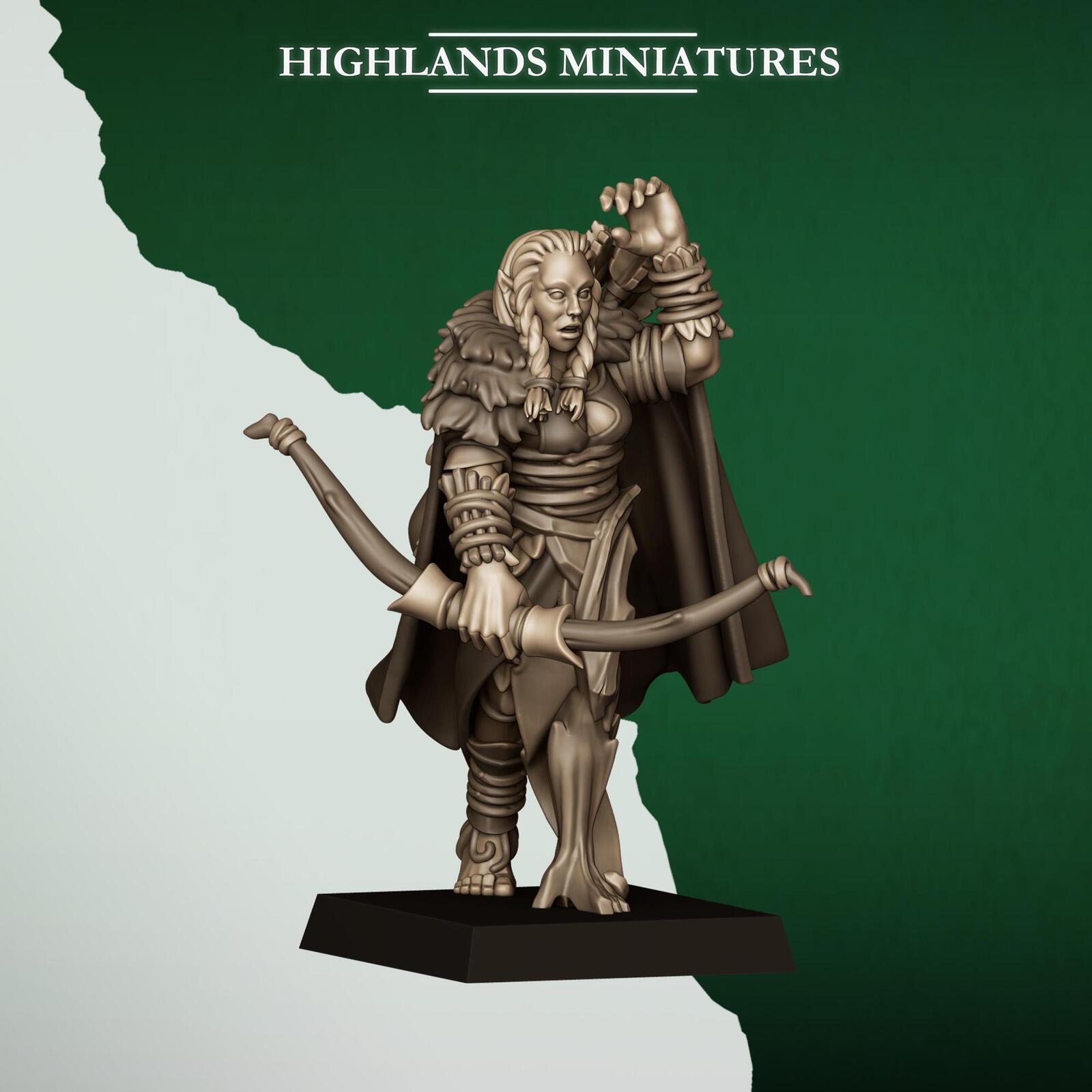 Feral Elves Scouts | Highlands Miniatures