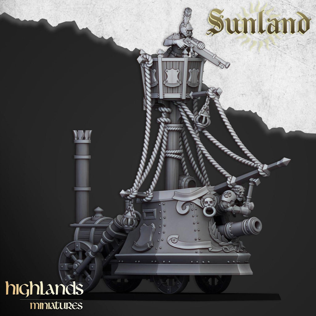 Sunland Ironclad Landship | Highlands Miniatures
