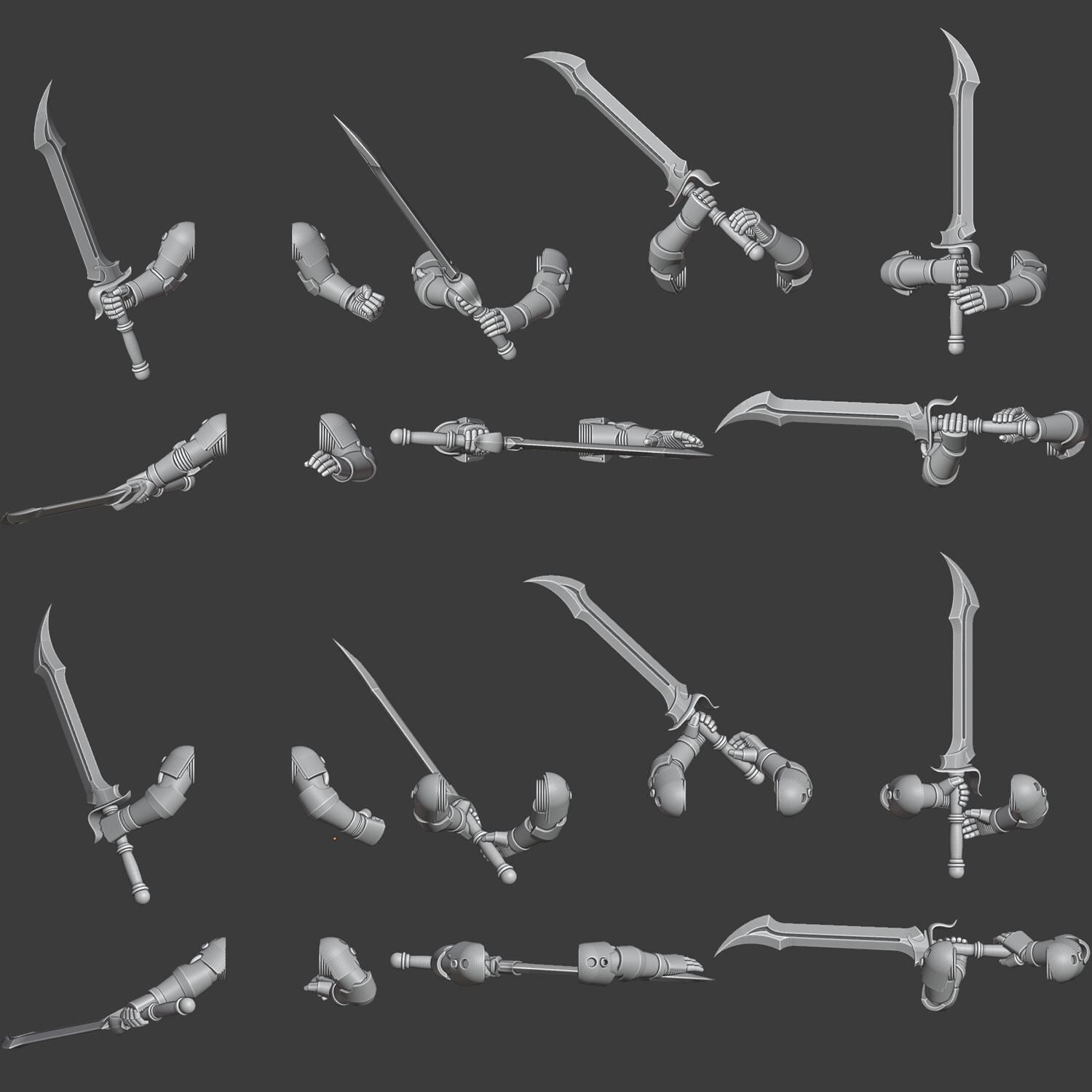 Gen 6 - Phoenix Longsword Arms