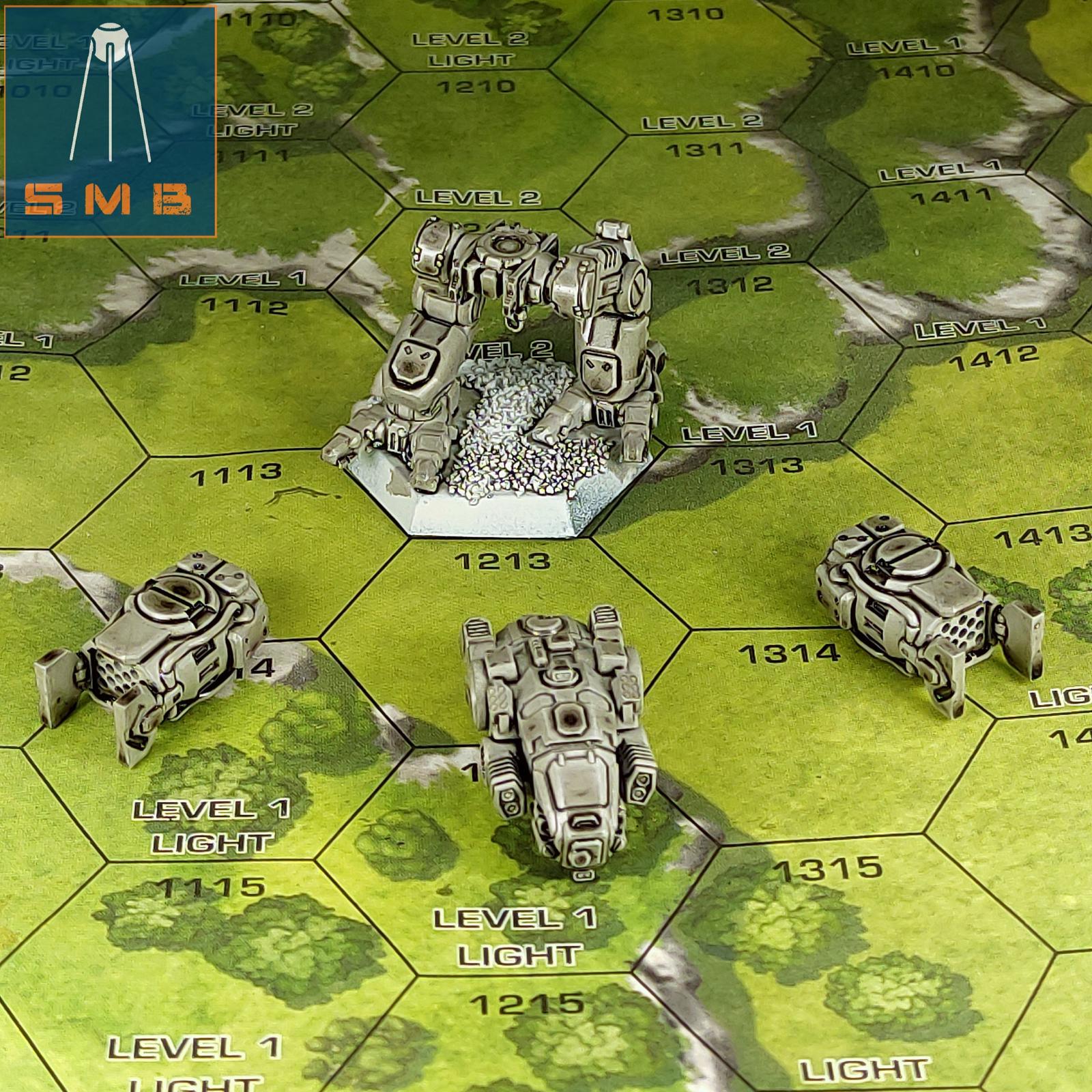 Catapult CPLT-C1 | Sir Mortimer Bombito | American Mecha | Compatible with BT and other 6mm Tabletop Wargames