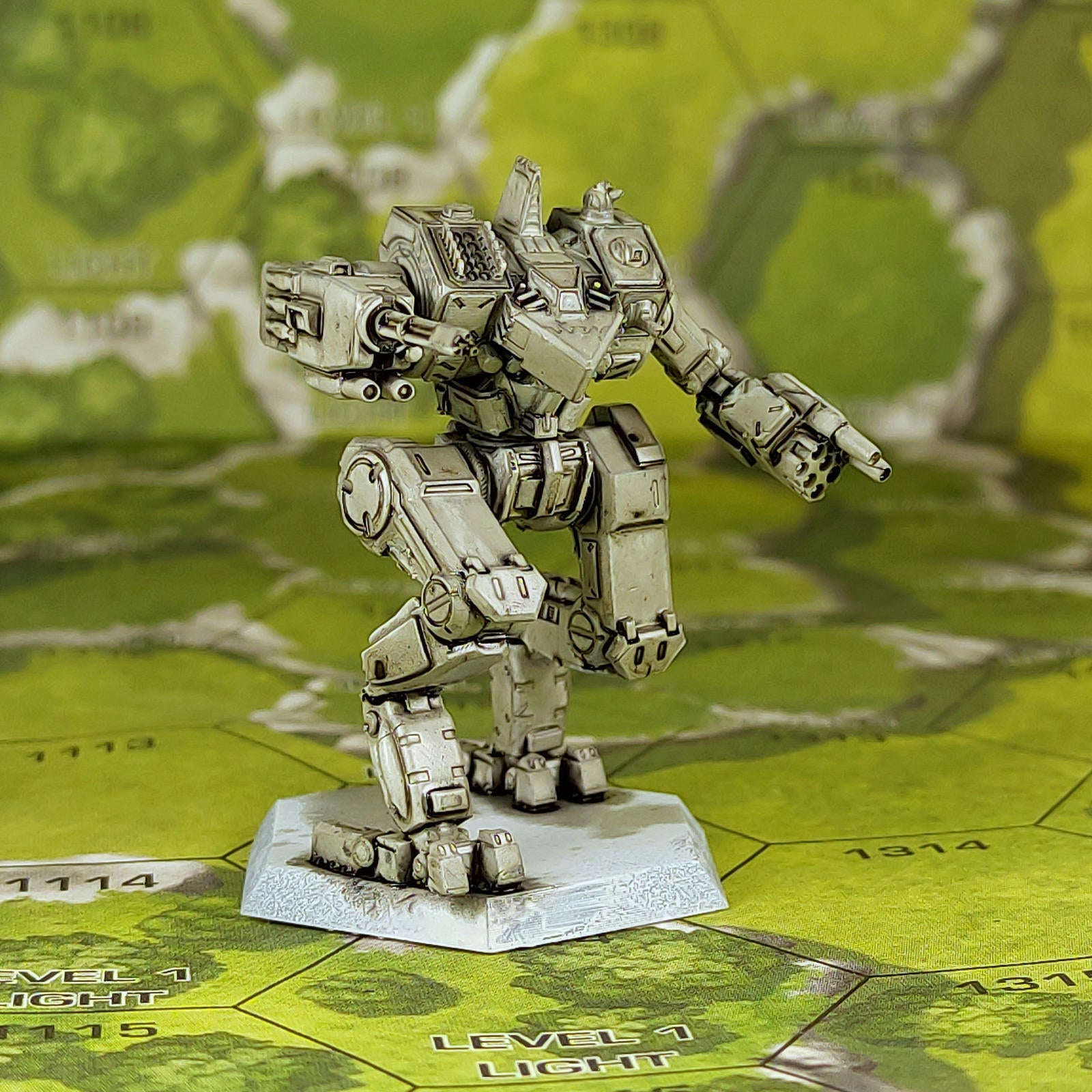 Huntsman (Nobori-nin) | Sir Mortimer Bombito | American Mecha | Compatible with BT and other 6mm Tabletop Wargames
