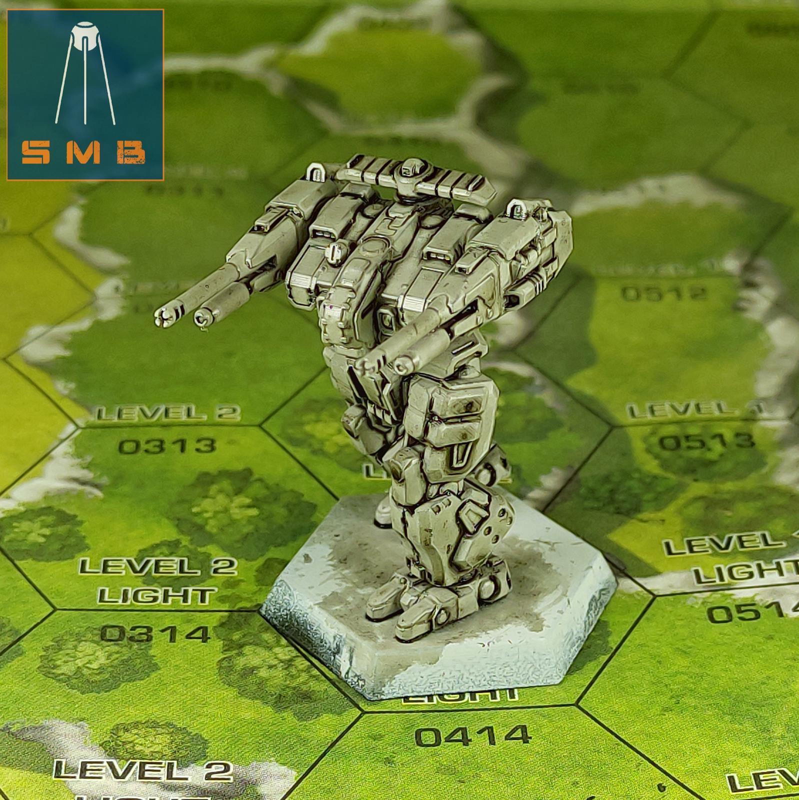 Rifleman RFL-3N | Sir Mortimer Bombito | American Mecha | Compatible with BT and other 6mm Tabletop Wargames