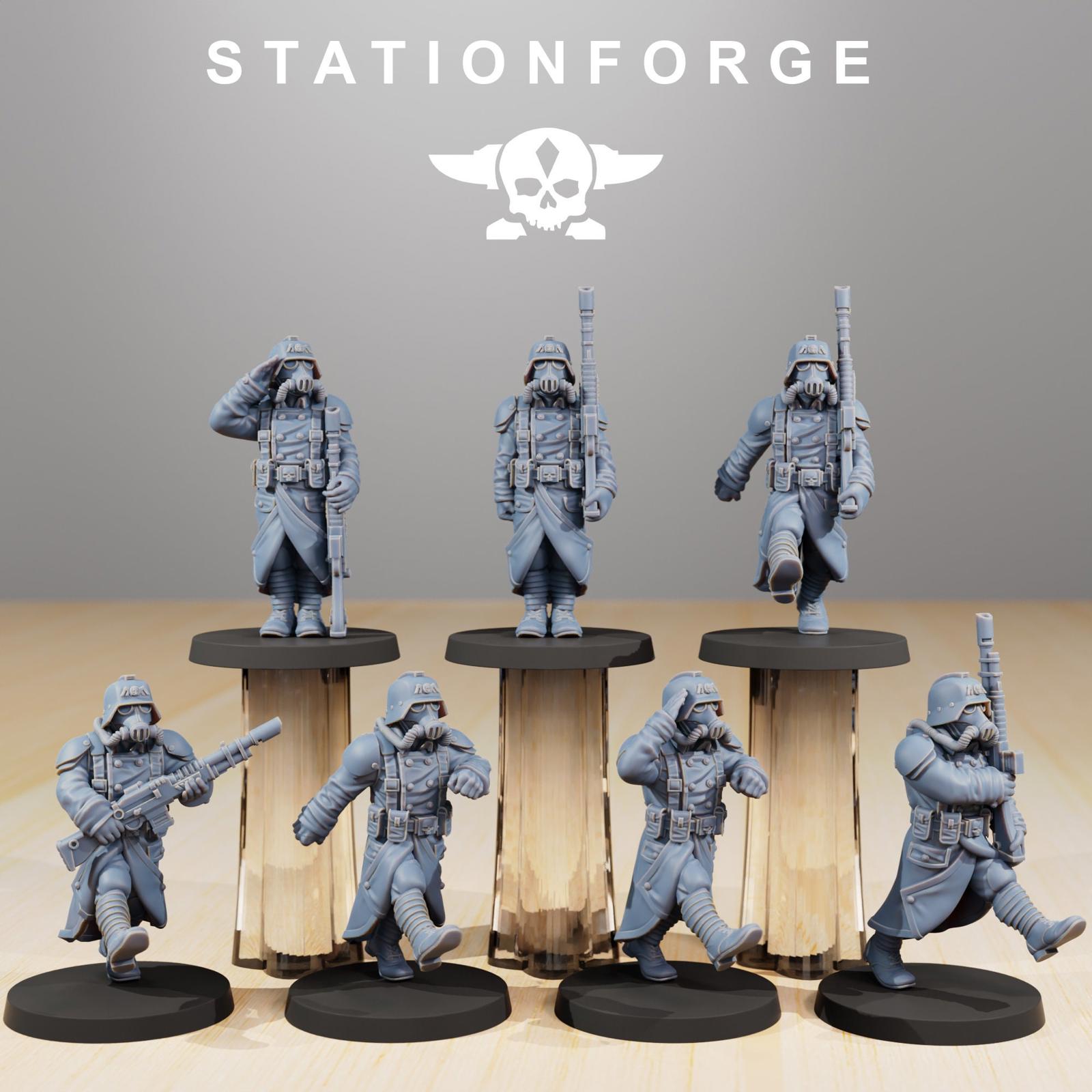 Grim Guard Troopers Marching (7)