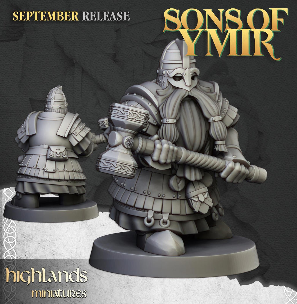 Kings guard dwarfs - Highlands Miniatures
