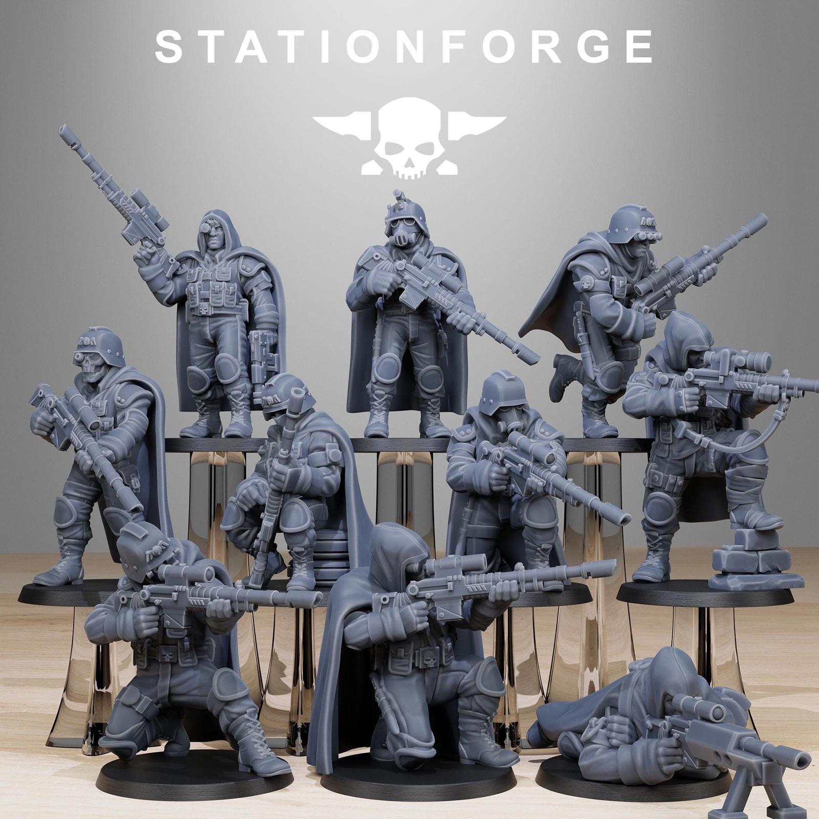 Grim Guard Snipers - set of 10