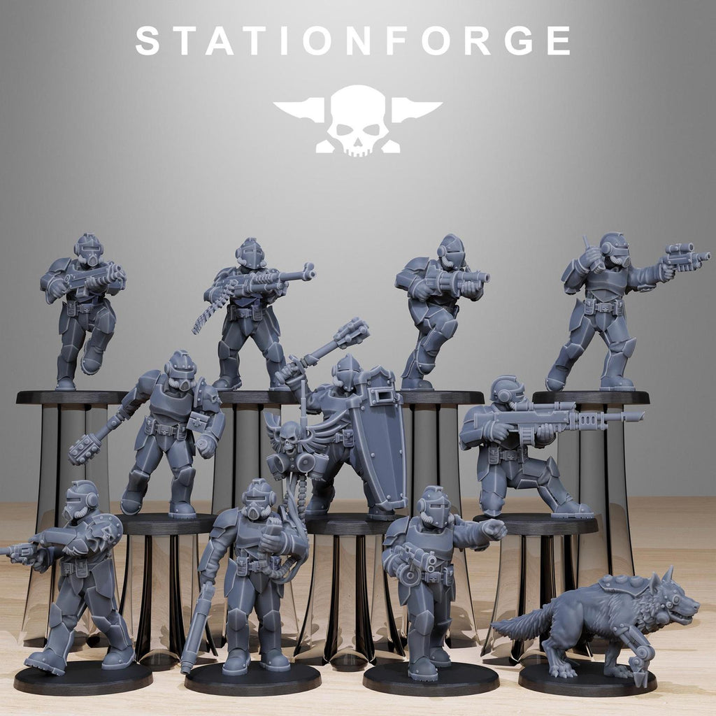 Grim Guard Enforcers - set of 11