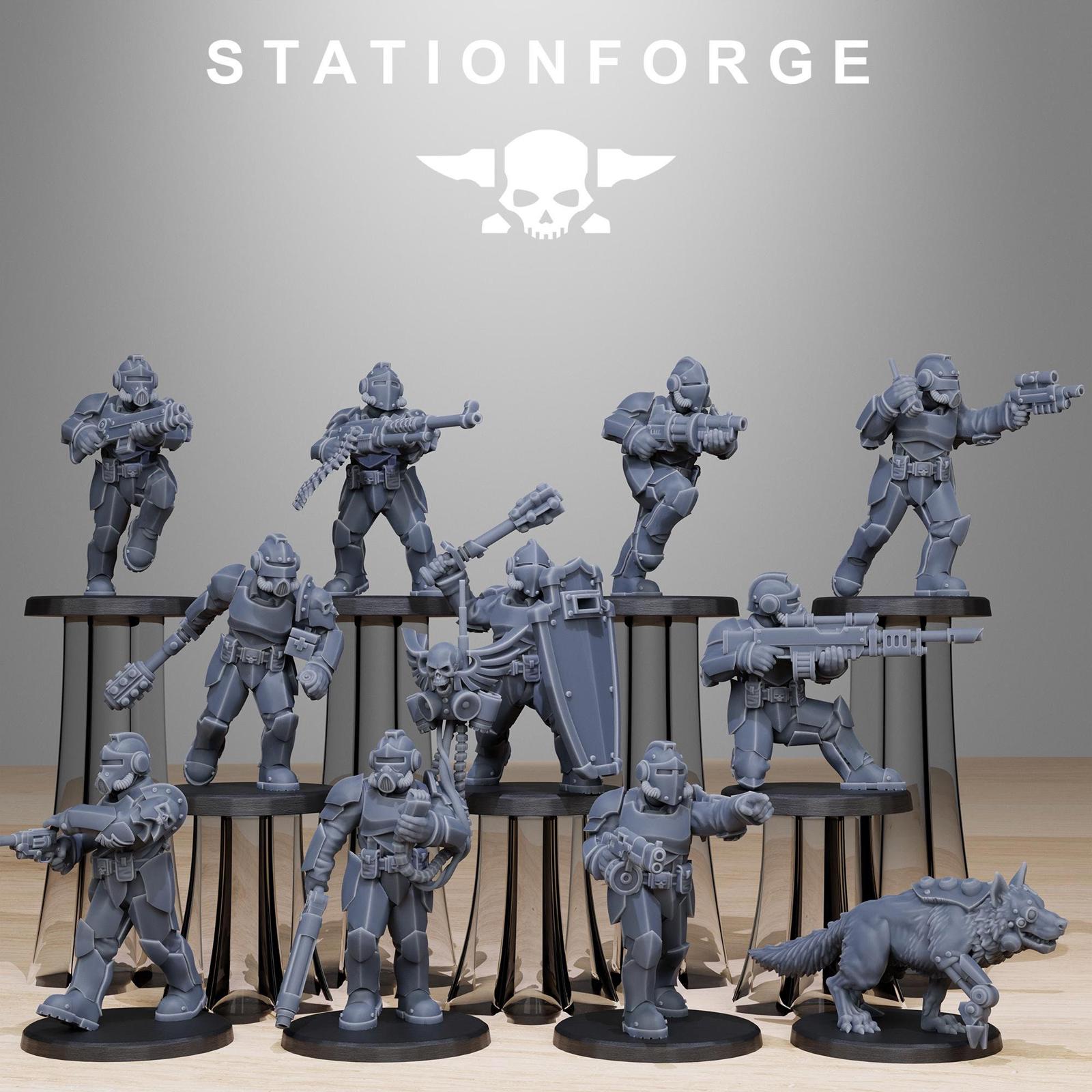 Grim Guard Enforcers - set of 11