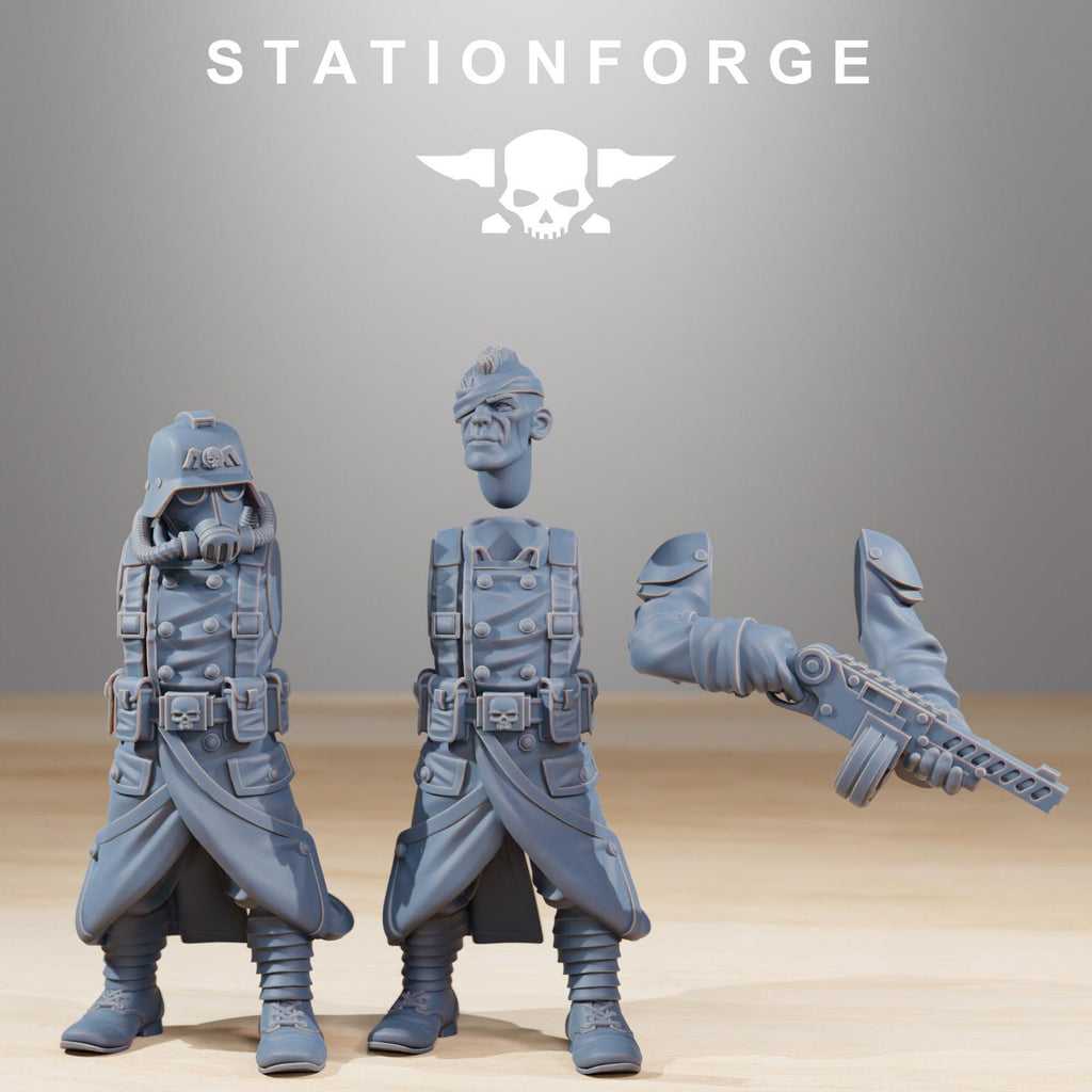 Grim Guard Combatants - set of 10