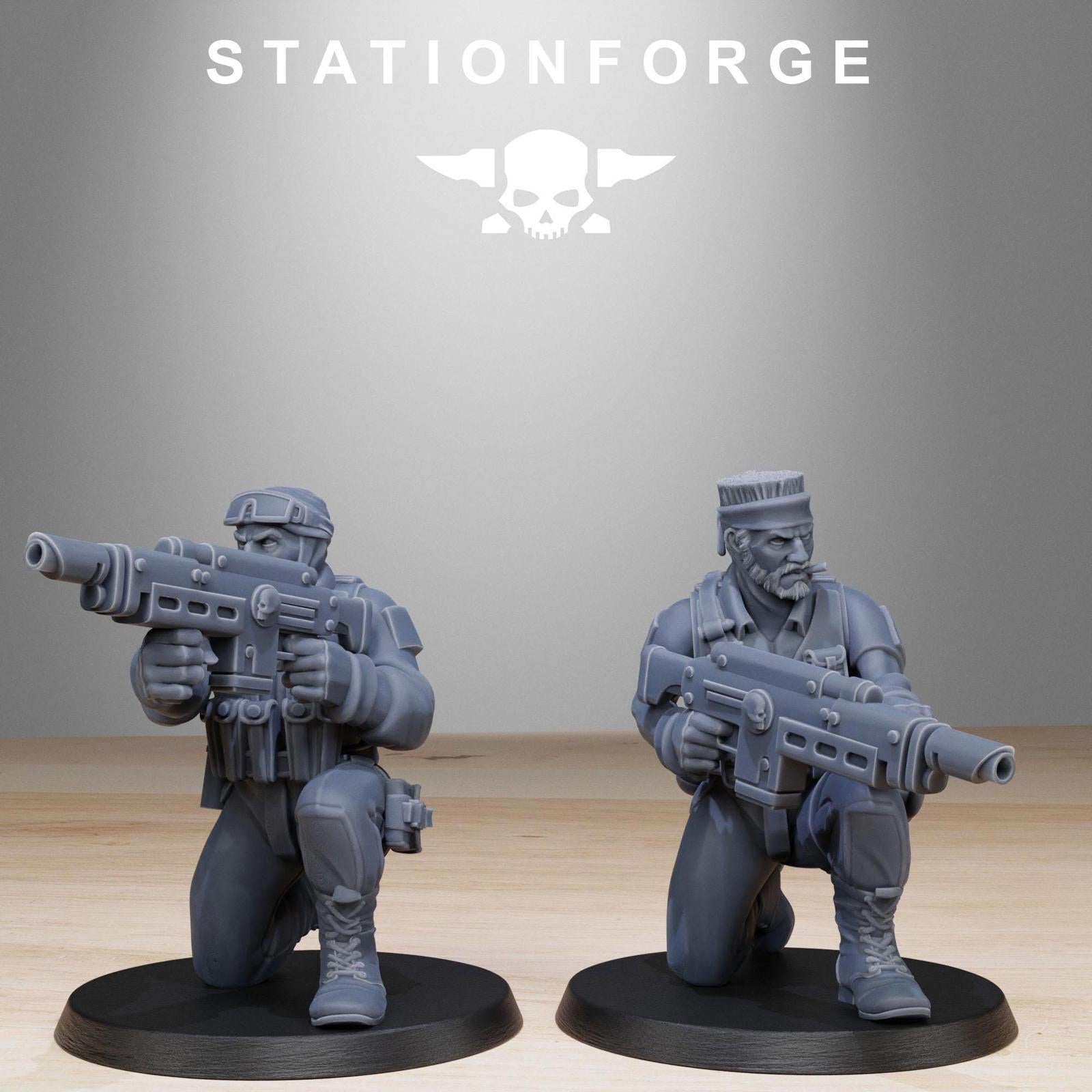 Grim Guard Counter Terrorists - set of 10
