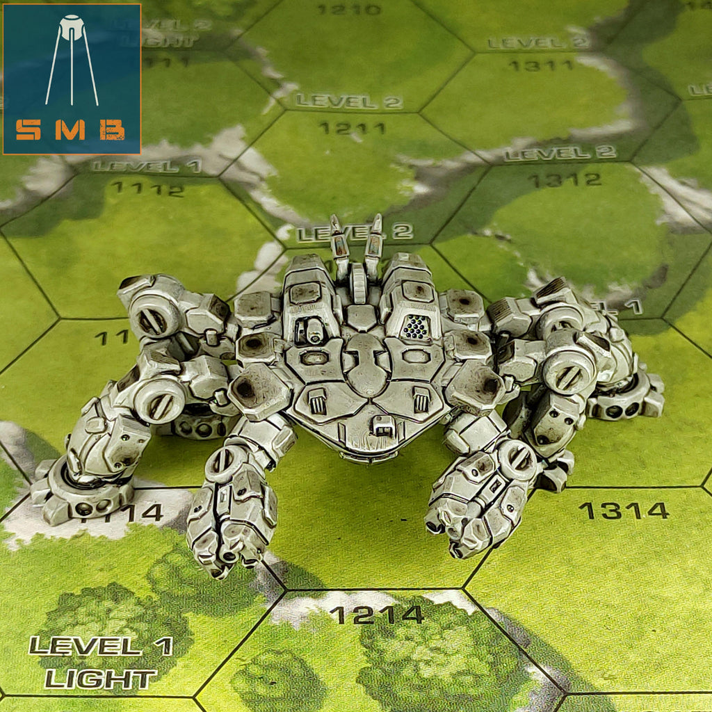 King Crab (Non Canon) | Sir Mortimer Bombito | American Mecha | Compatible with BT and other 6mm Tabletop Wargames