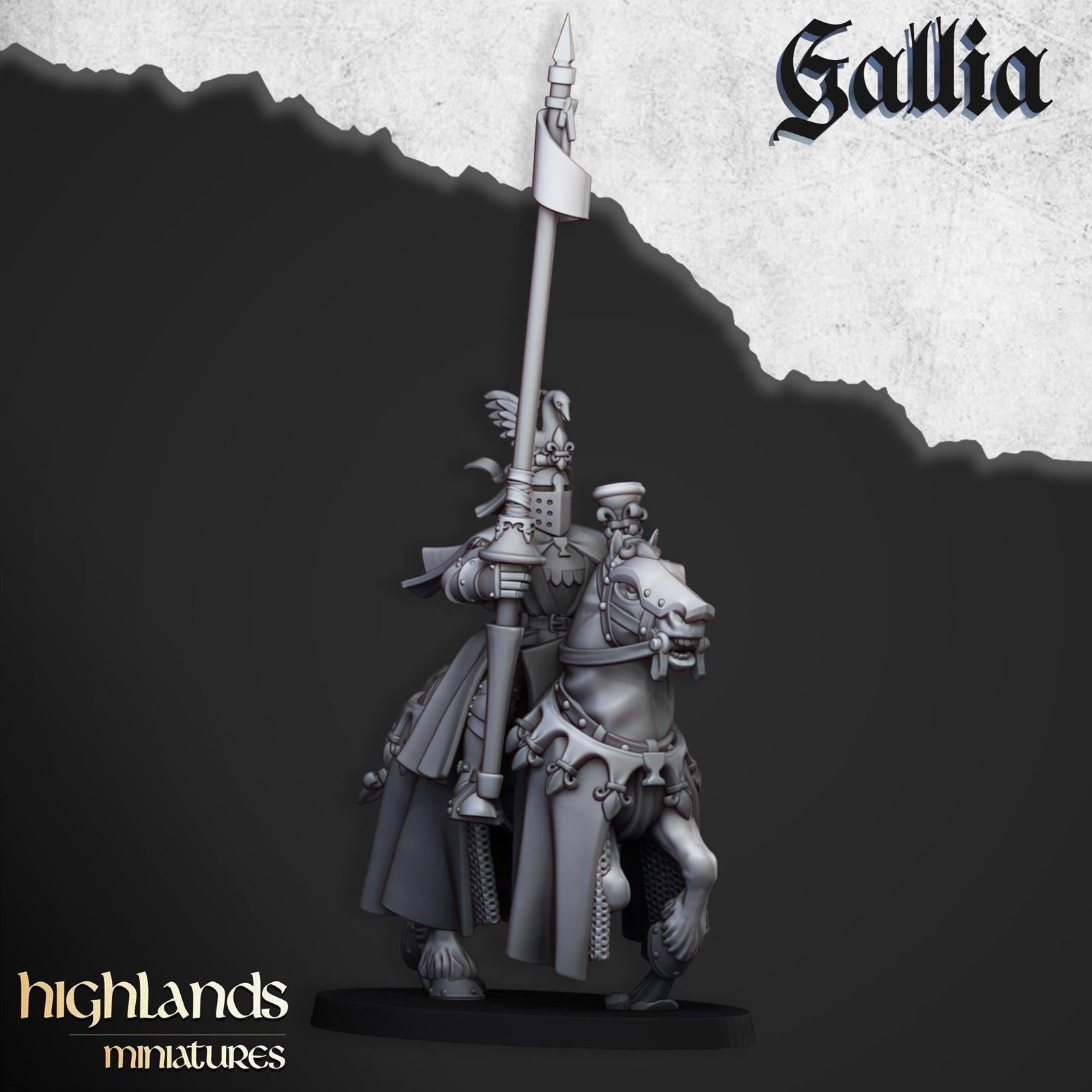 Royal knights of Gallia | Highlands Miniatures