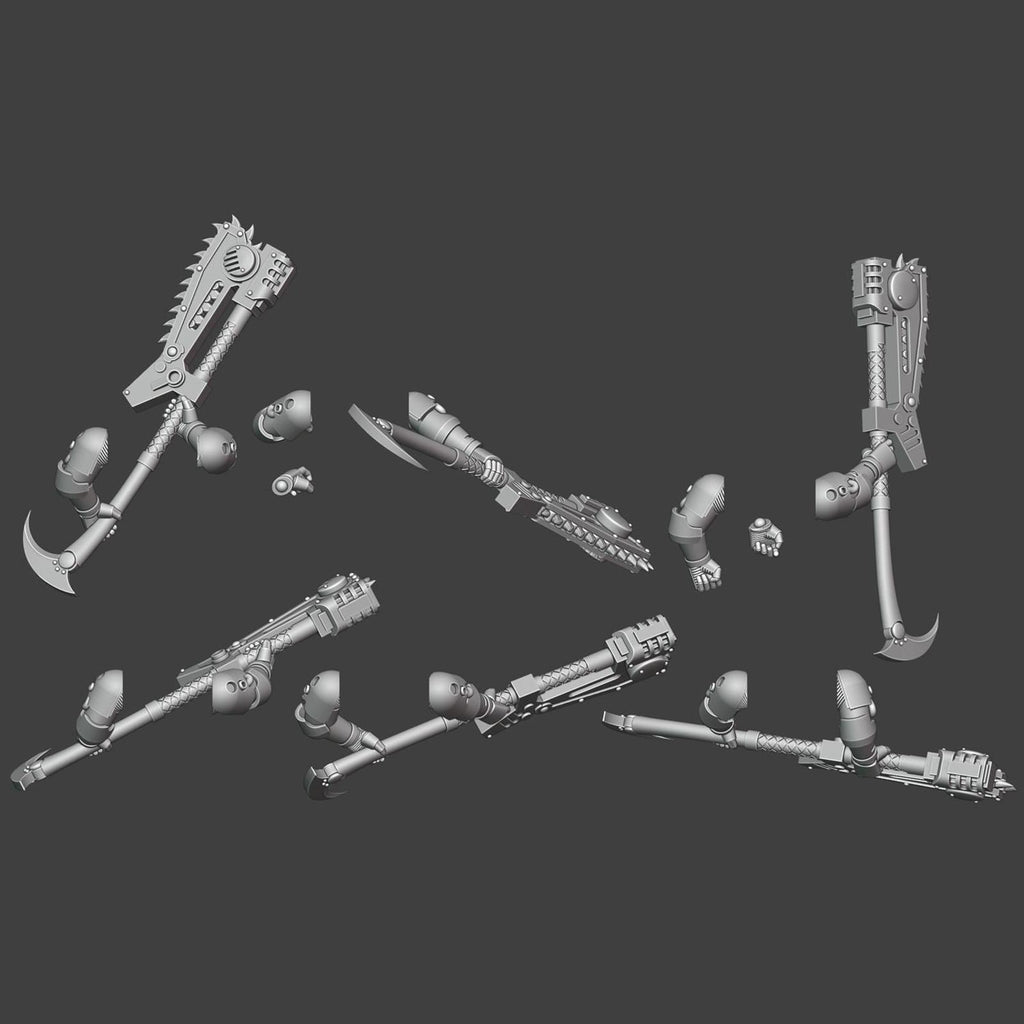 Gen 6 - Heavy Chain Glaive Arms