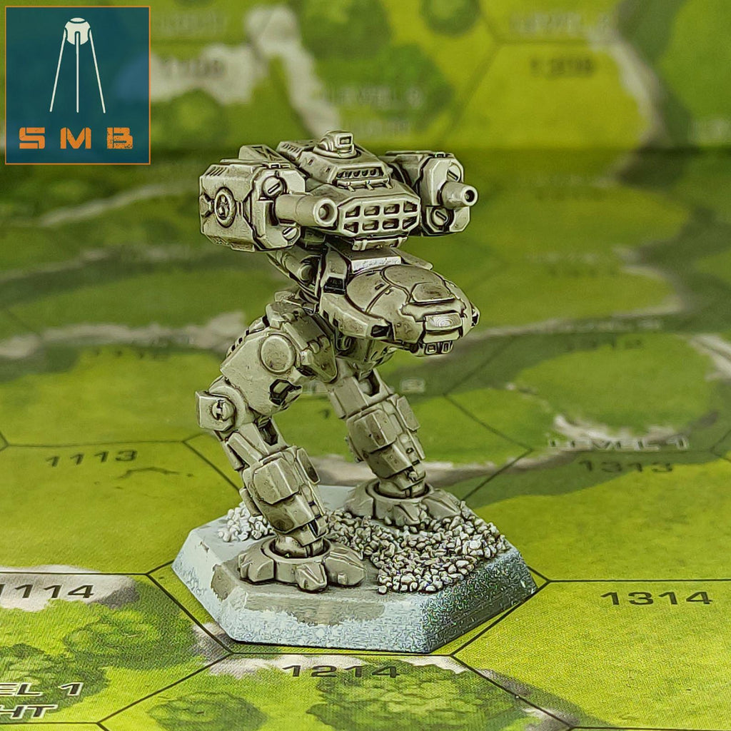 Jenner IIC2  | Sir Mortimer Bombito | American Mecha | Compatible with BT and other 6mm Tabletop Wargames