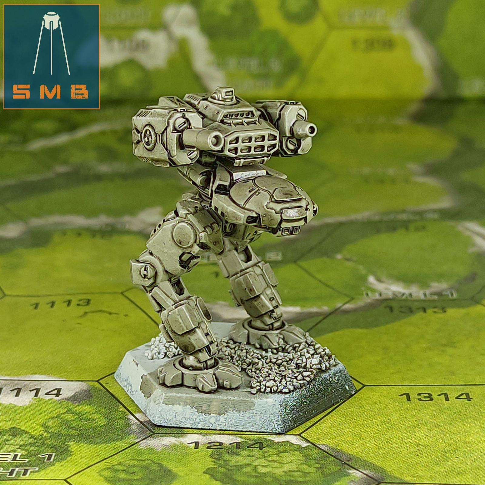 Jenner IIC2  | Sir Mortimer Bombito | American Mecha | Compatible with BT and other 6mm Tabletop Wargames