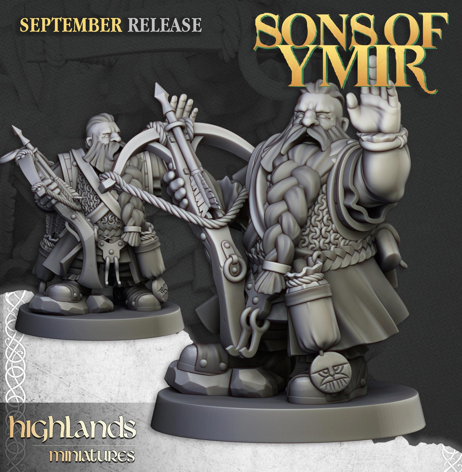Dwarf Crossbowmen - Highlands Miniatures