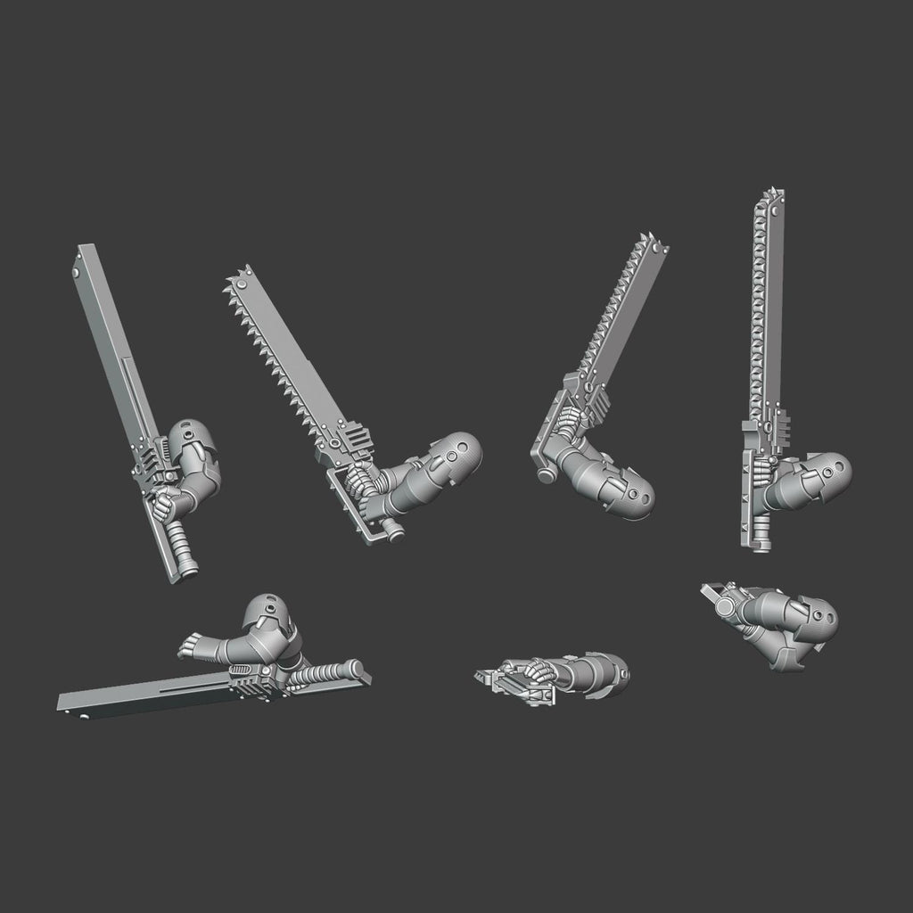 Gen 6 - Heavy Chain blade Arms