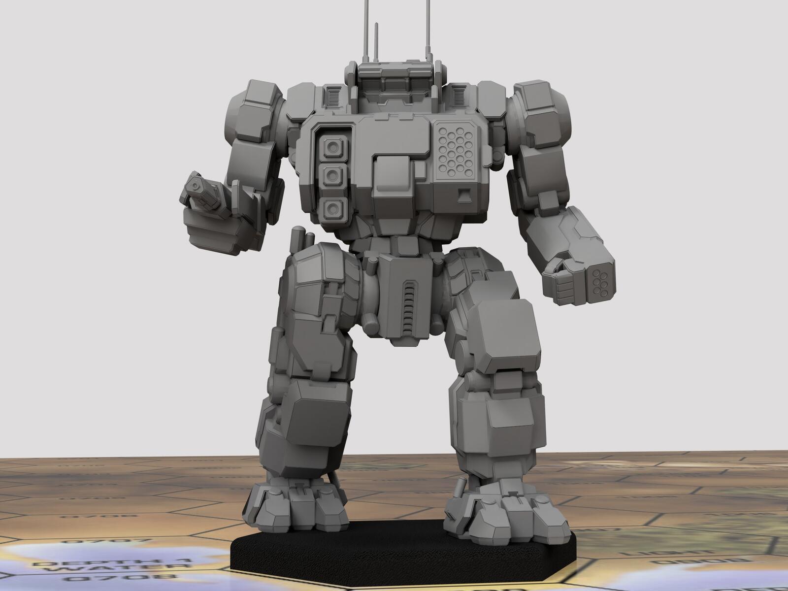 Highlander HGN-732b "Royal" | Special Variant by Syllogy | American Mecha | Compatible with BT and other 6mm Tabletop Wargames
