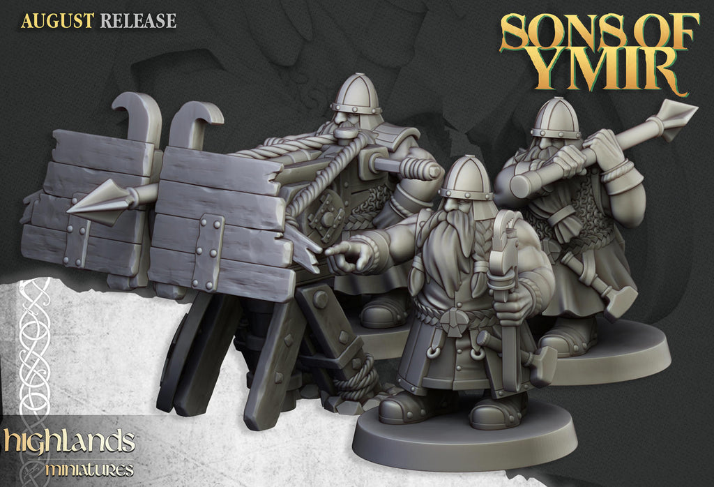 Dwarf Ballista - Highlands Miniatures