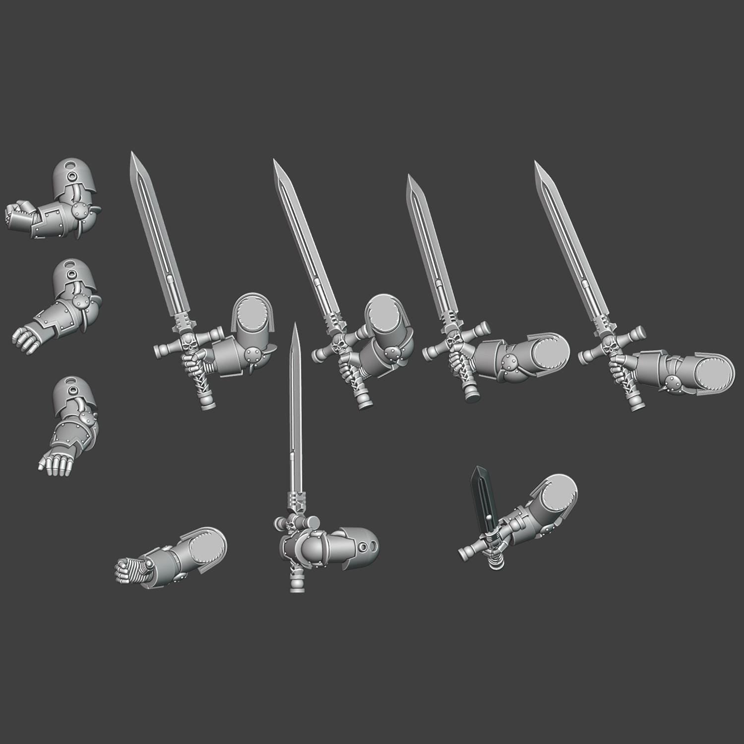 Gen 3 - Power Sword Arms