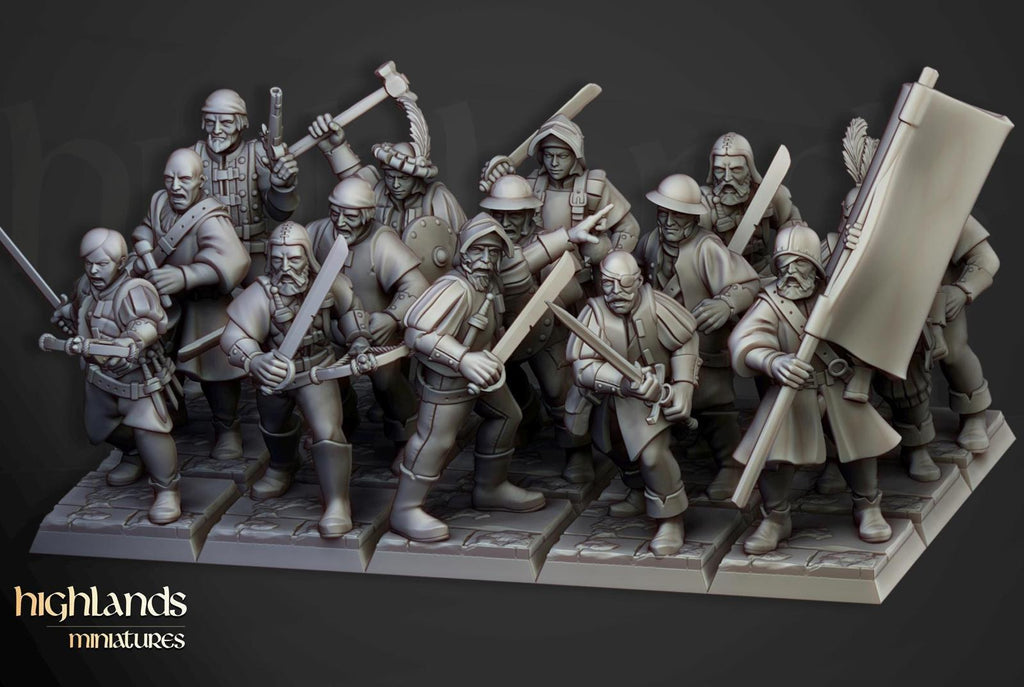 Sunland militia | Highlands Miniatures