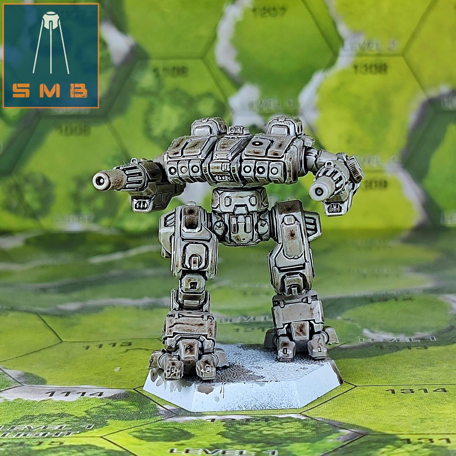 Penetrator PTR-4D | Sir Mortimer Bombito | American Mecha | Compatible with BT and other 6mm Tabletop Wargames