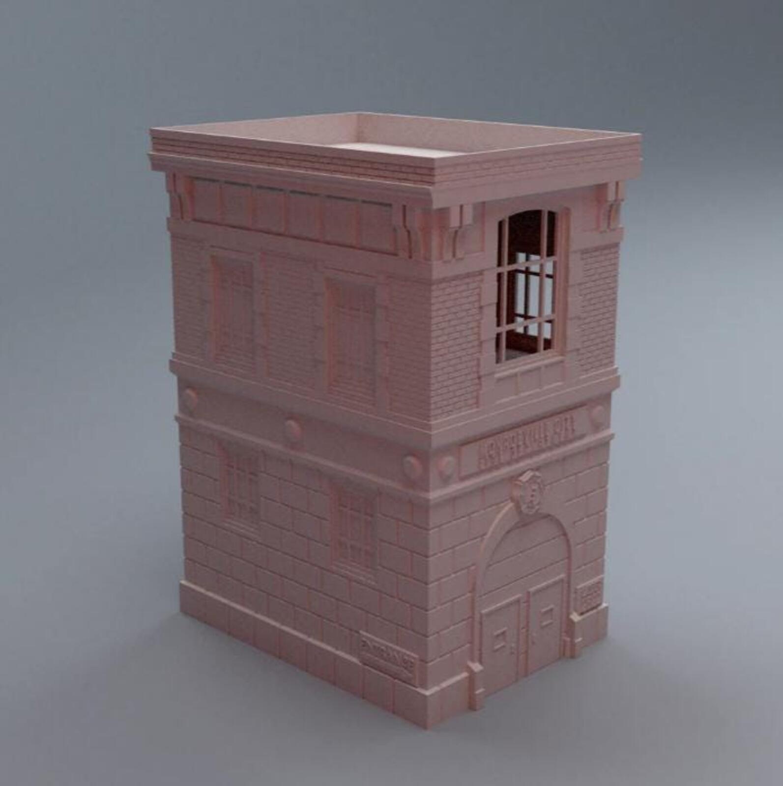 Urban Firehouse - MCP, Modern wargaming terrain