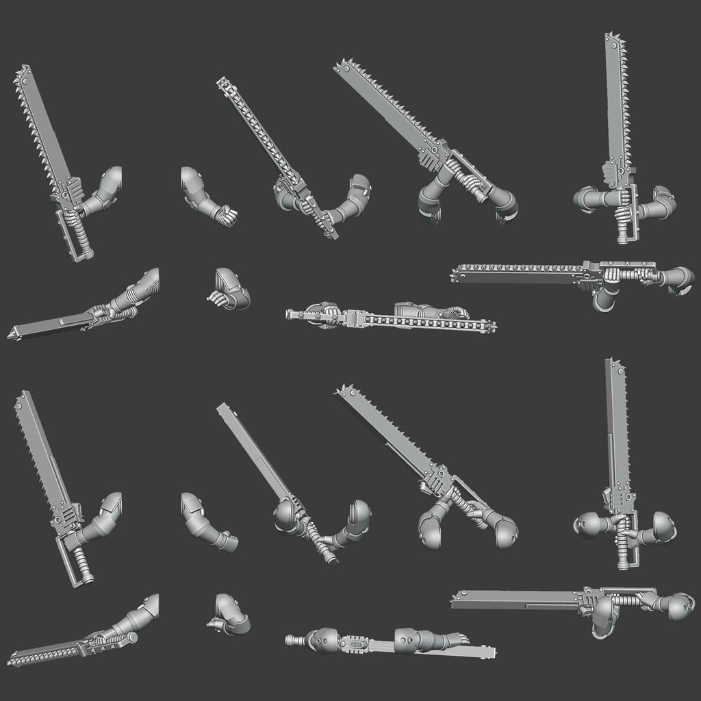 Gen 6 - Heavy Chain blade Arms