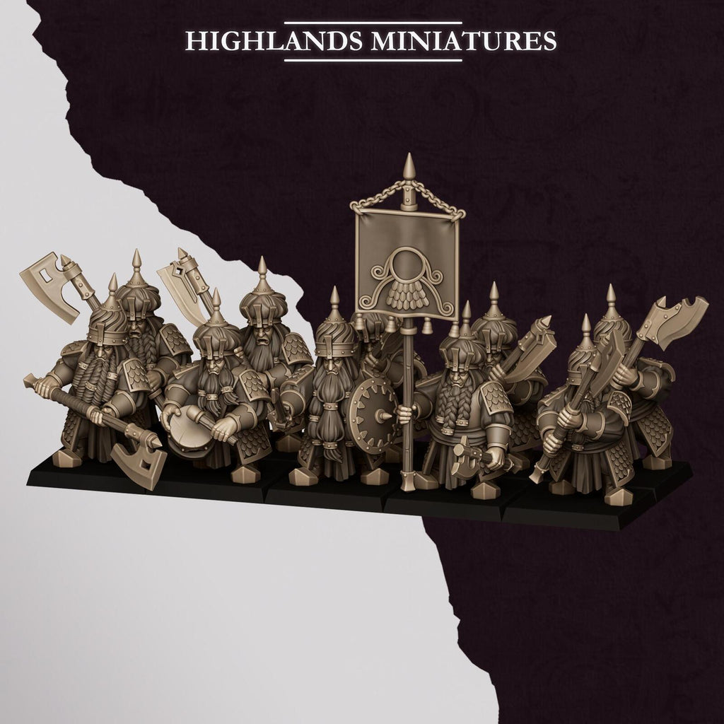 Sons of Marduk - Dwarf Warriors With Great Weapons Unit