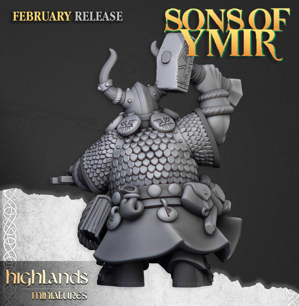 Ancient Dwarf Forge - Highlands Miniatures