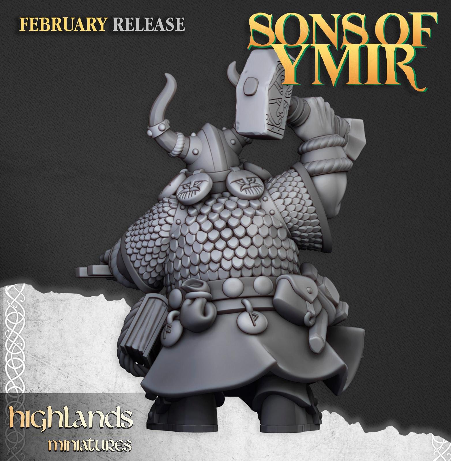 Ancient Dwarf Forge - Highlands Miniatures