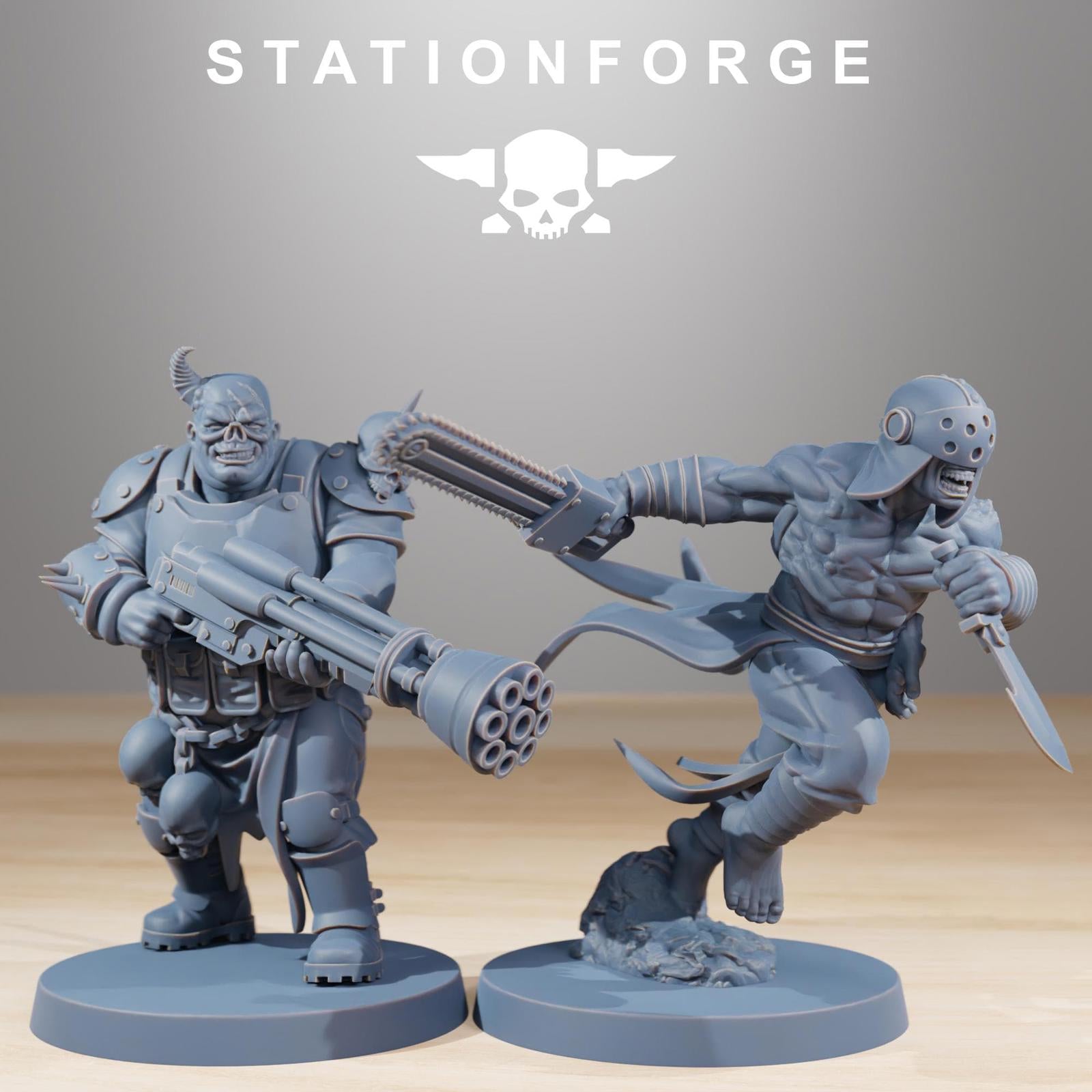 Station Forge Corrupted Guard Nomads Team