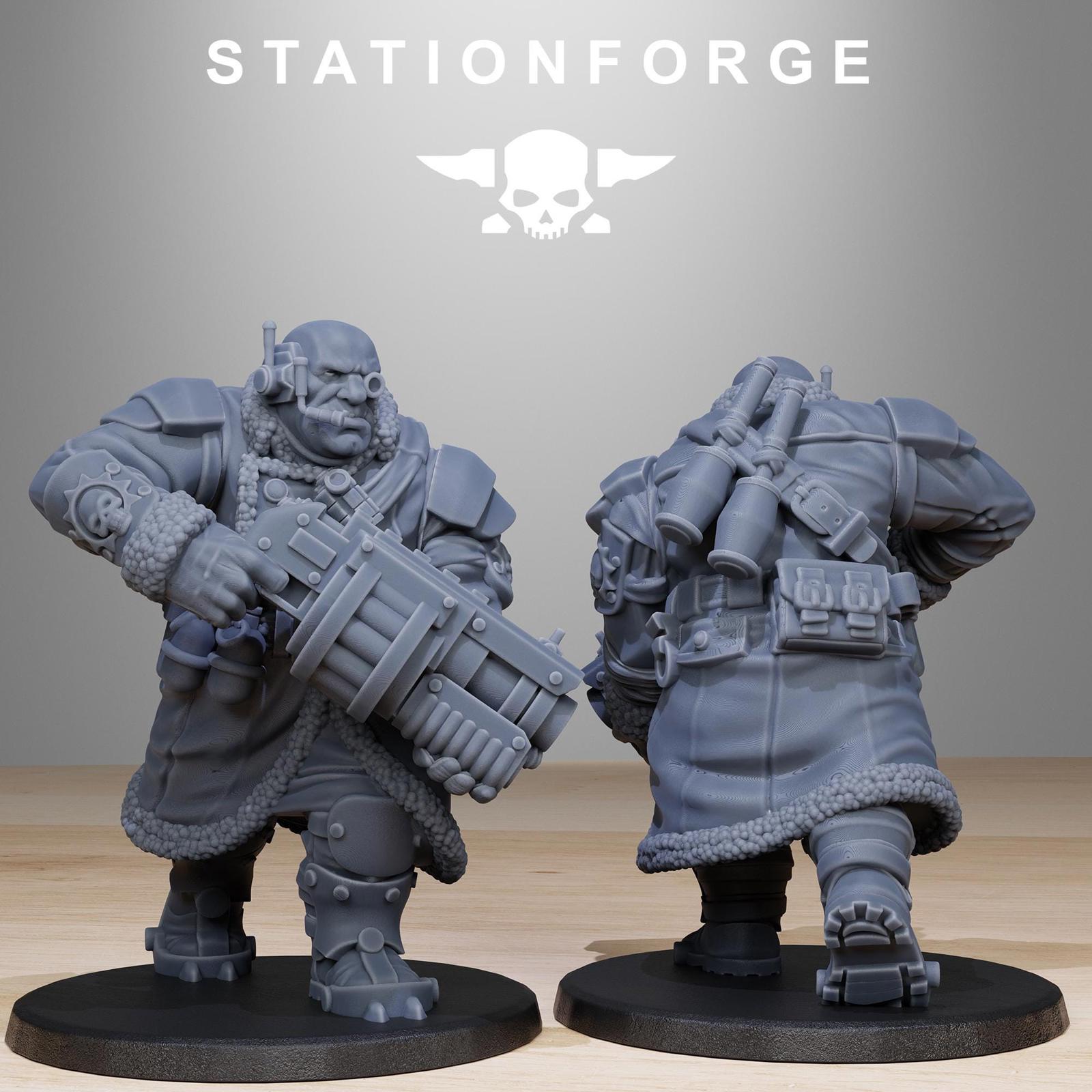 Grim Guard Frostwatch Mutant Squad - set of 10
