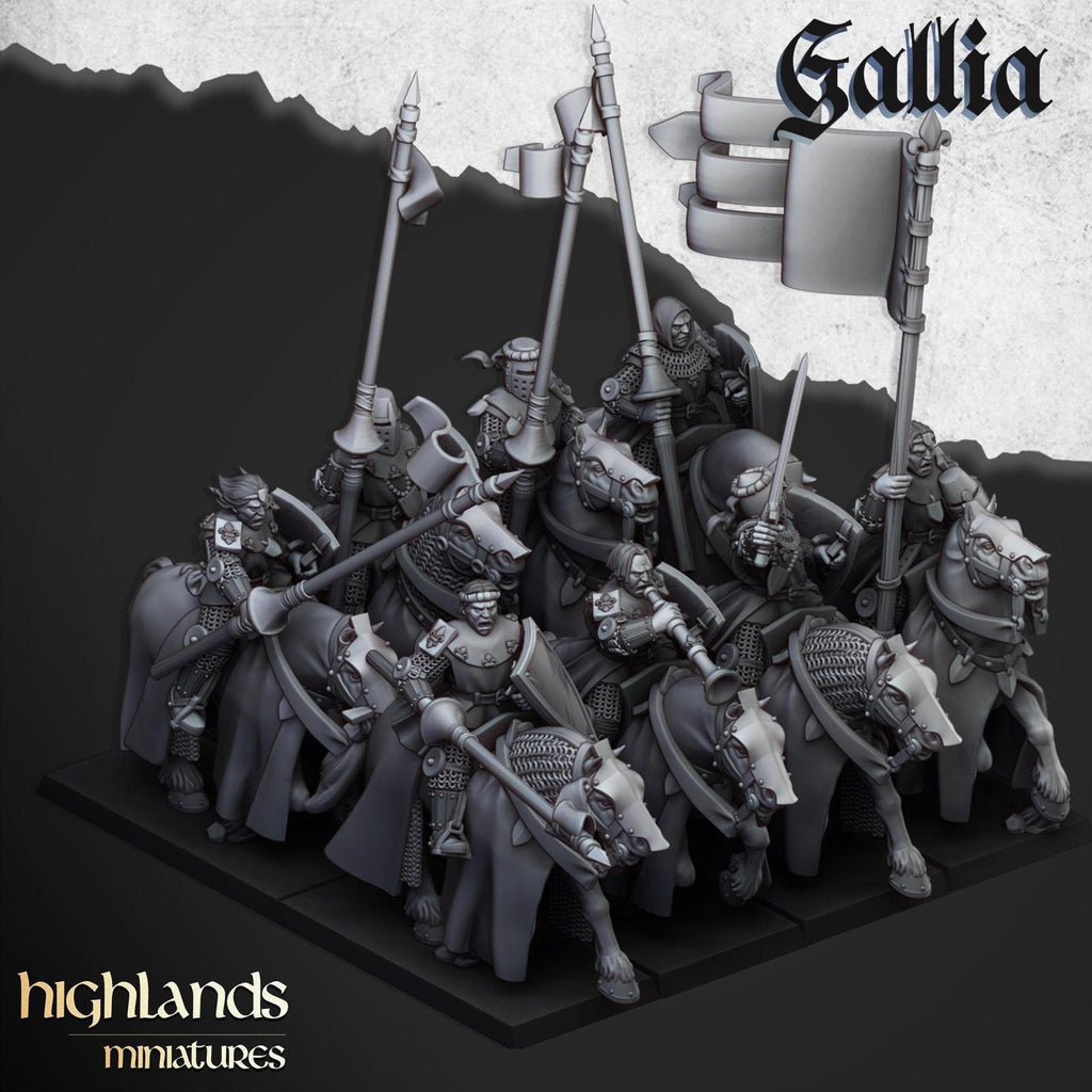 Young Knights Of Gallia | Highlands Miniatures