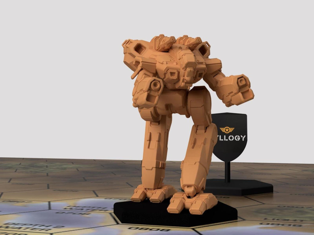 Marauder "Loyalist" MAD-4L | Special Variant by Syllogy | American Mecha | Compatible with BT and other 6mm Tabletop Wargames