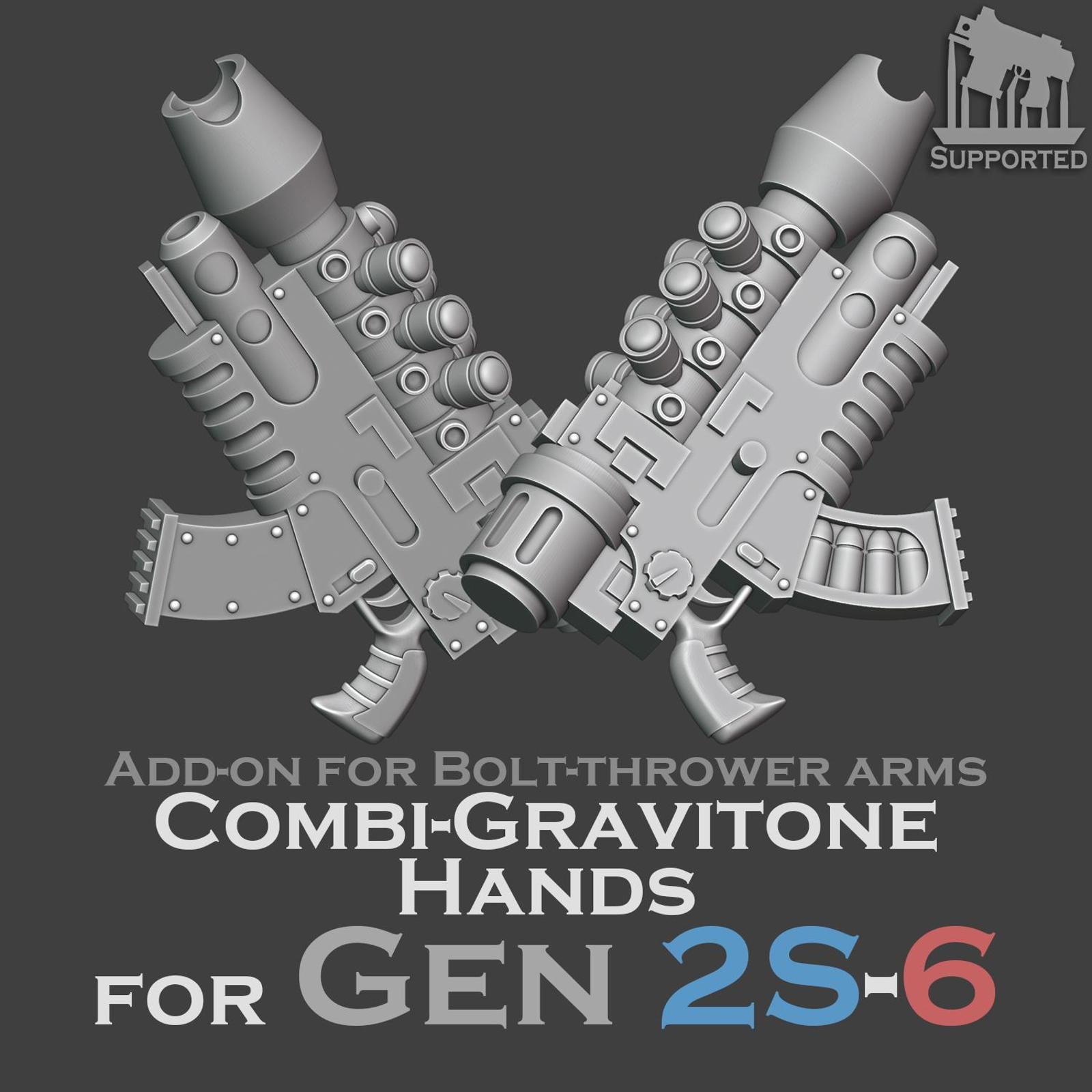 Gen 2/3/6 Combi Gravitone Rivet Throwers Arms
