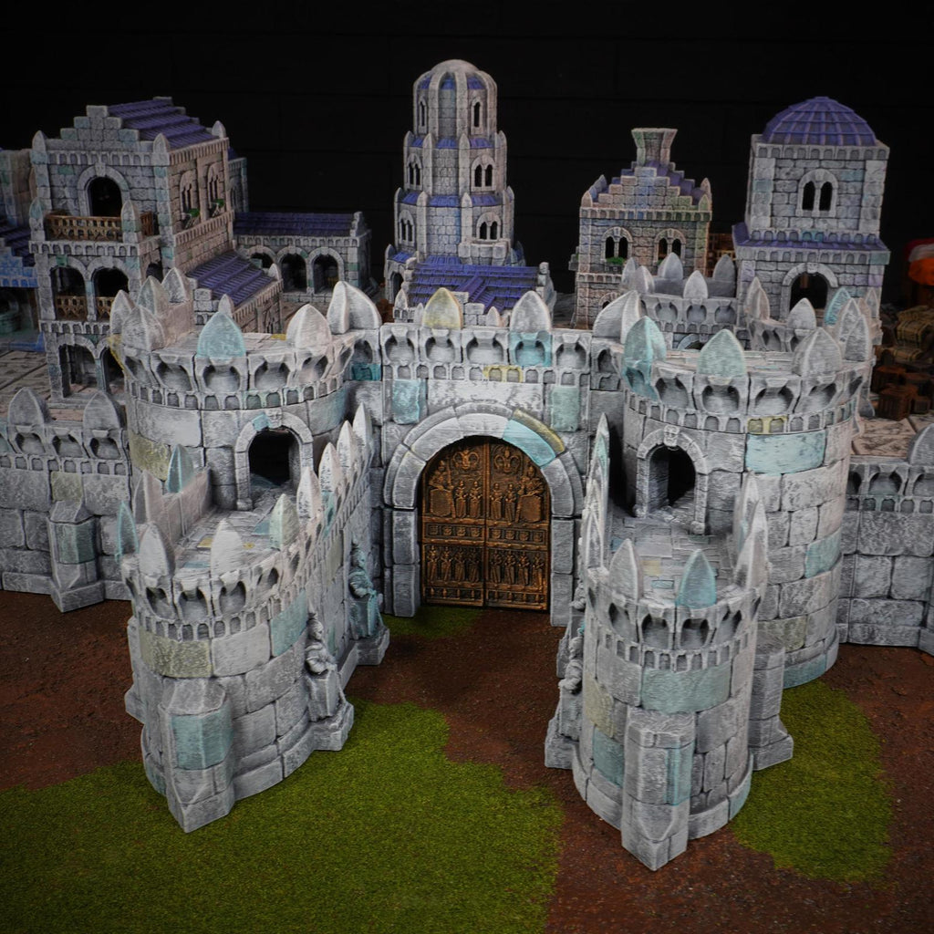 Walls & Gatehouse Kingdom of Tor Ithilas Conquest Creations