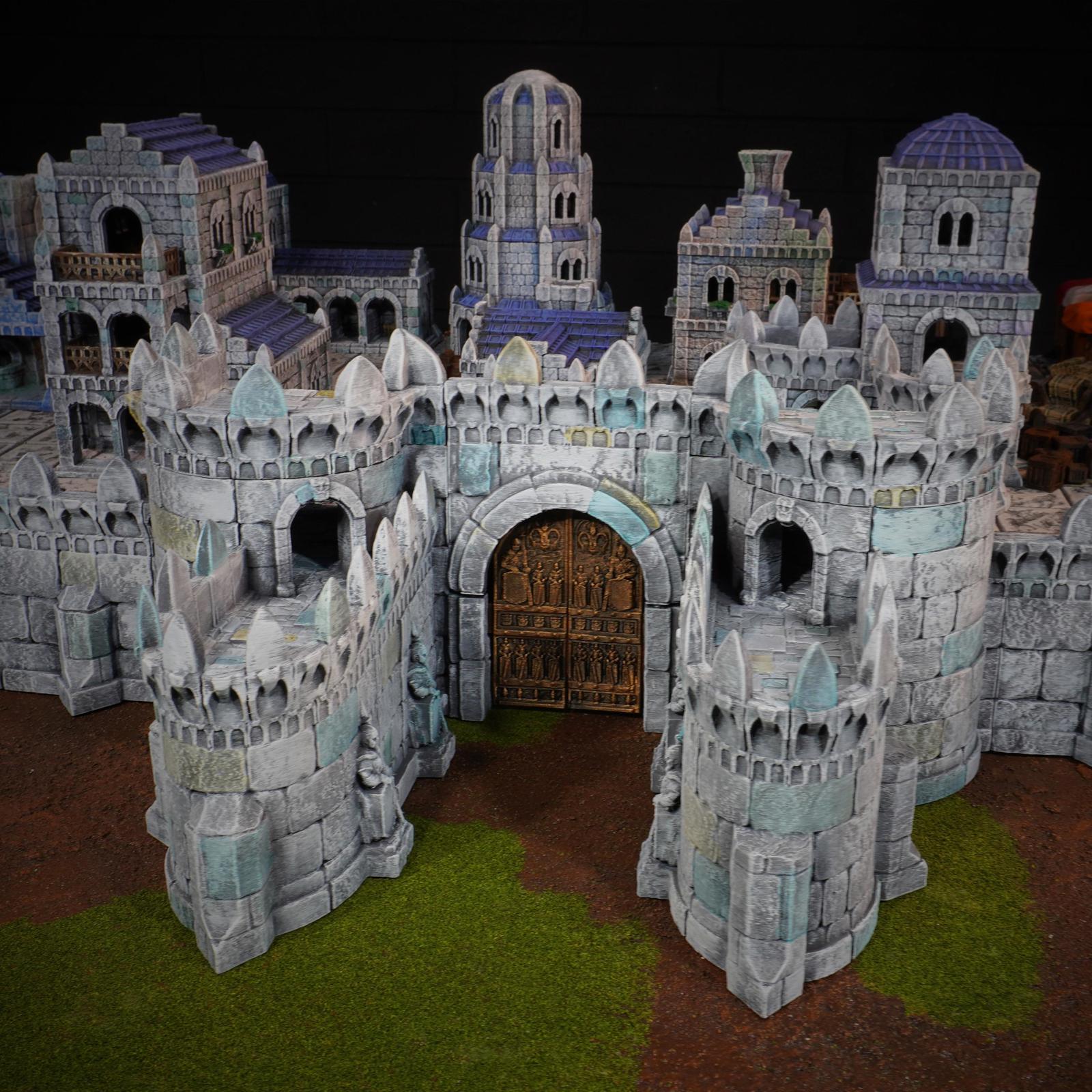 Walls & Gatehouse Kingdom of Tor Ithilas Conquest Creations
