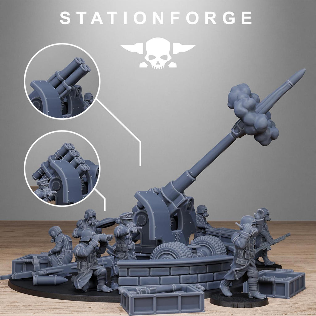 Grim Guard Light Artillery 2.0 VARIATION NEEDED (LONG QUAD ROCKET)
