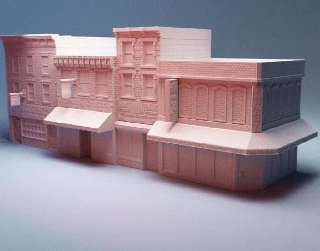 Urban Hells Kitchen Block City Bundle – Modern City Building for MCP – Corvus Games Terrain