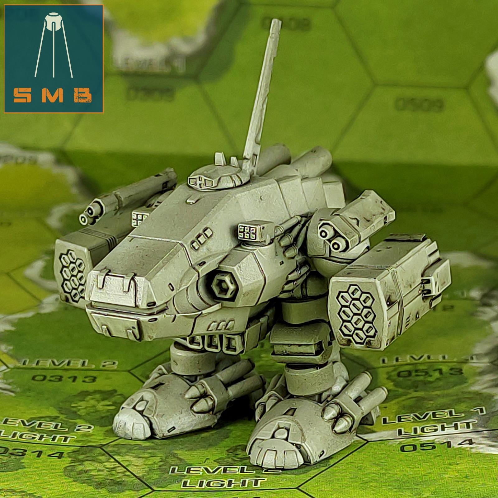 Stalker Japanese Style | Sir Mortimer Bombito | American Mecha | Compatible with BT and other 6mm Tabletop Wargames