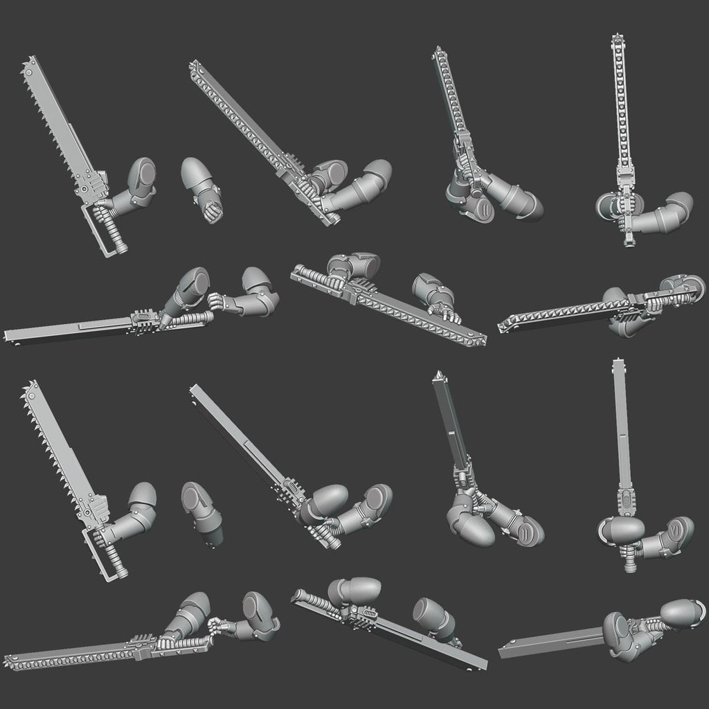 Gen 4 - Heavy Chainblade Arms