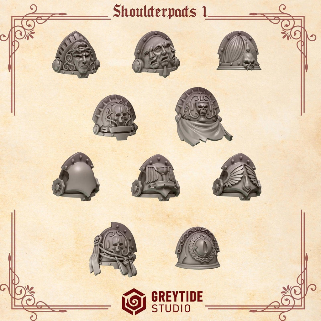 Crimson Lords Shoulder Pads 1