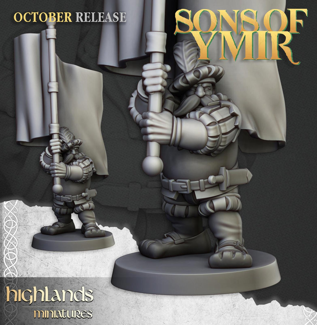 Dwarf Pikemen - Highlands Miniatures