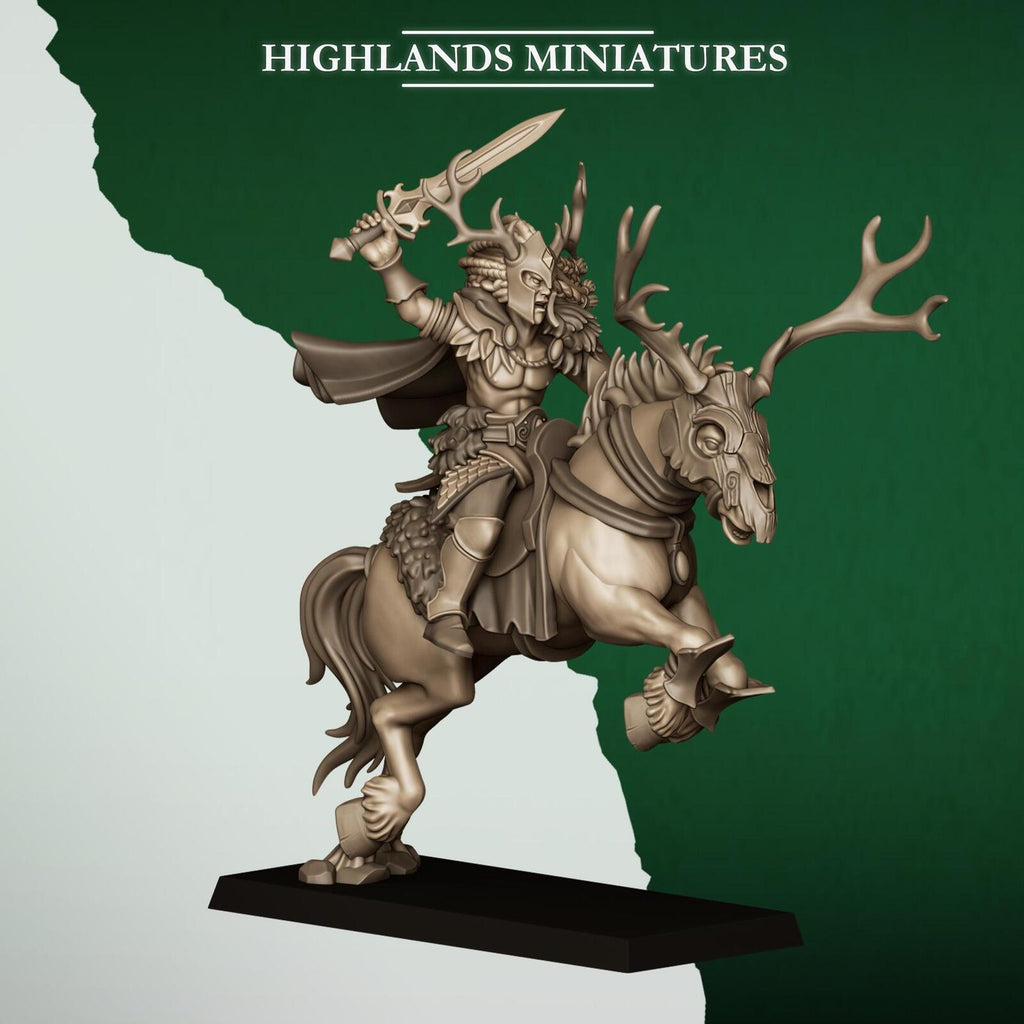 Feral Elves Forest Riders | Highlands Miniatures