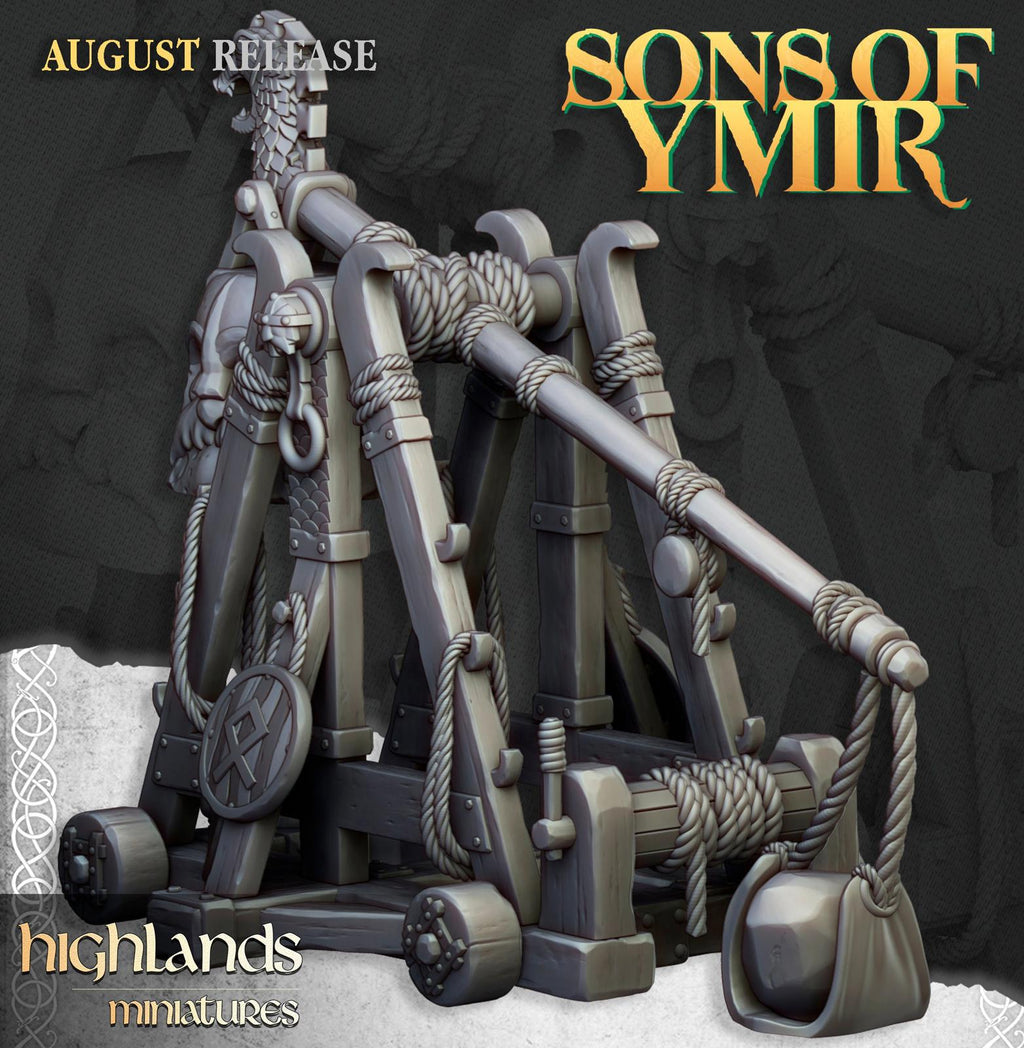 Dwarf Catapult - Highlands Miniatures