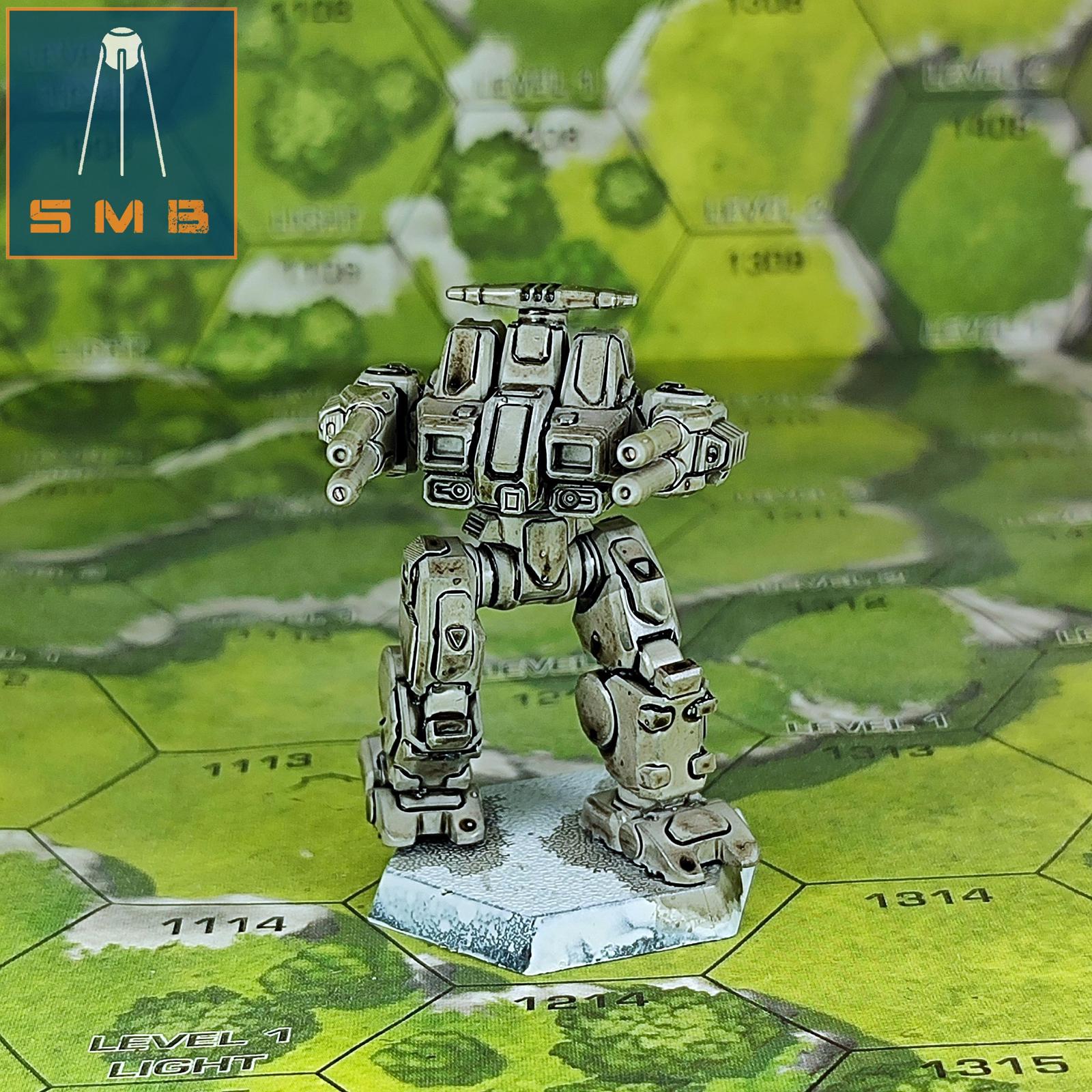 Rifleman (Unseen) | Sir Mortimer Bombito | American Mecha | Compatible with BT and other 6mm Tabletop Wargames