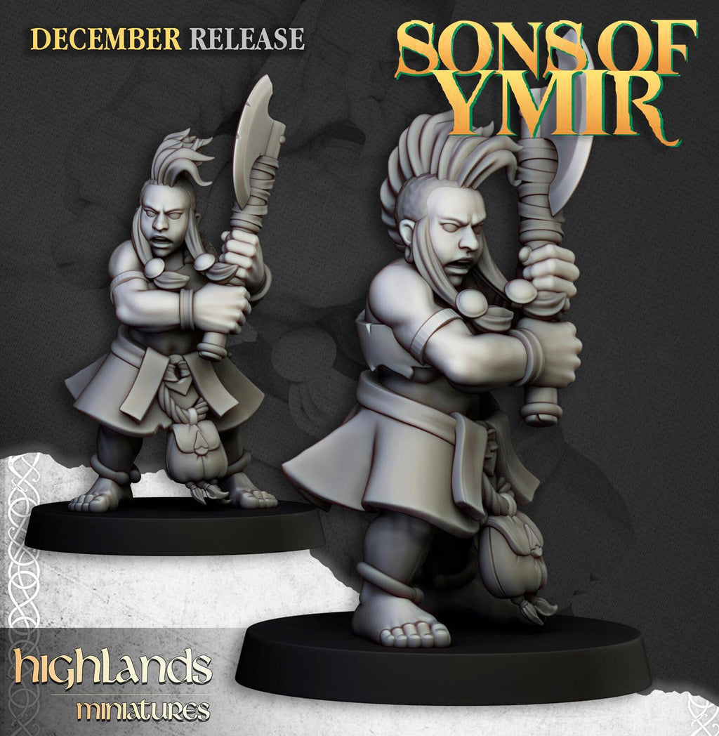 Death Seekers Dwarfs - Highlands Miniatures
