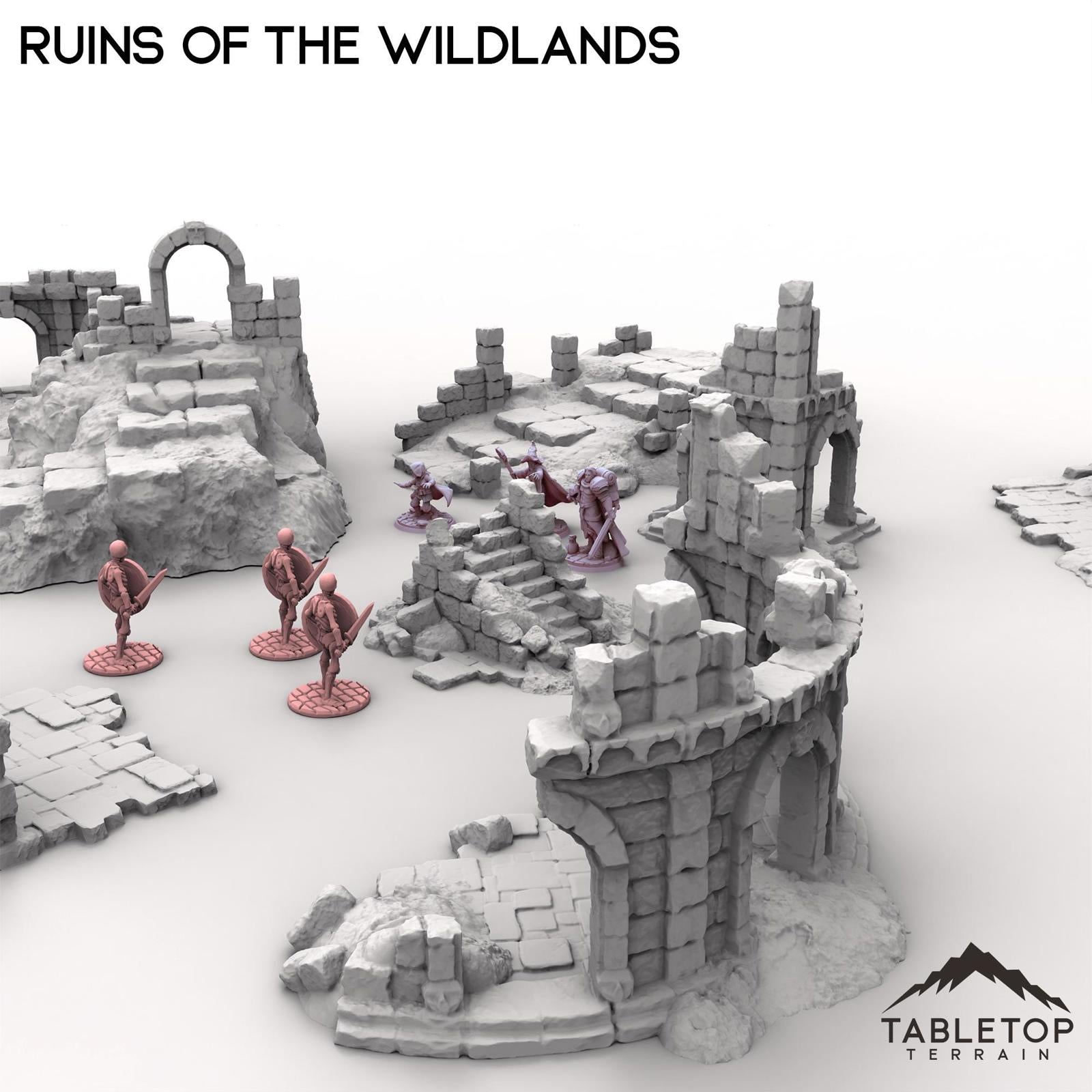 Ruins of the Wildlands - Tabletop Terrain High Fantasy Fellowship Middle Earth